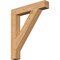 Ekena Millwork Traditional Block Smooth Bracket, Western Red Cedar, 5 1/2"W x 36"D x 42"H BKT06X36X42TRA05SWR - alternate 1